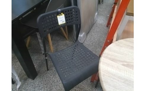 CHAISE NOIR CHAISE PLIANTE