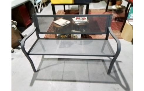 BANC DE JARDIN EN METAL