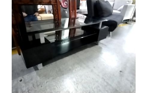 MEUBLE TV DESSUS VERRE