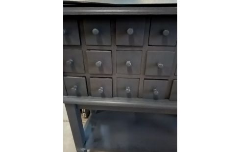 MEUBLE D'APOTHICAIRE 21 TIROIRS