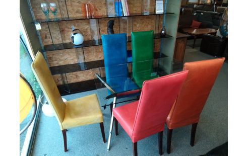 CHAISE BUFFLE PARINGER LOT DE 5