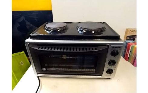 FOUR SIMÉON + 2 PLAQUES DE CUISSON ÉLECTRIQUE