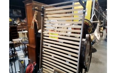 SOMMIER A LATTES 90/190 AVEC PIEDS