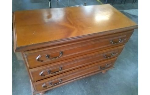 COMMODE MERISIER 3 TIROIRS