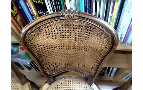 6 CHAISES STYLE LXV CANNAGE