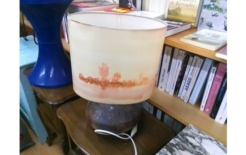 LAMPE SOCLE ROND VINTAGE