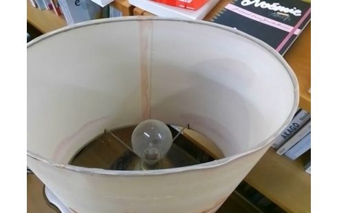 LAMPE SOCLE ROND VINTAGE