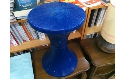 TABOURET BLEU