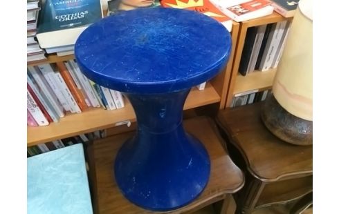 TABOURET BLEU