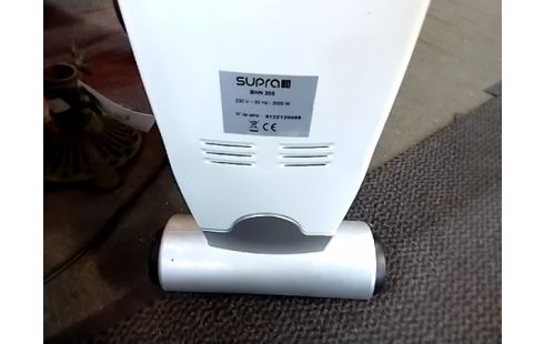 RADIATEUR BAIN D'HUILE SUPRA