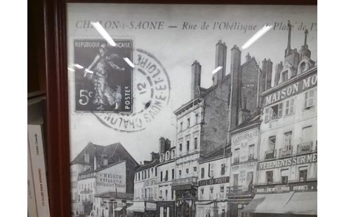 CADRE CHALON SUR SAONE HOTEL DE VILLE