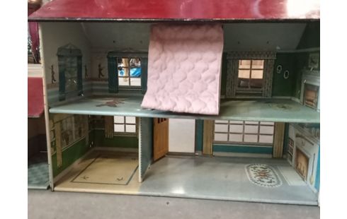 MAISON DE POUPEE TOLE  LE LOT VINTAGE