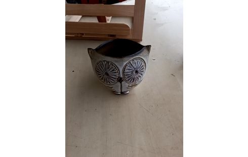 DECORATION VASE HIBOUX