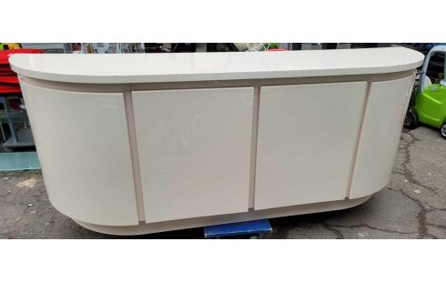 BUFFET ARRONDI LAQUE