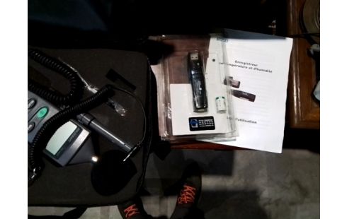 USTENSILE ENREGISTREUR DE TEMPÉRATURE