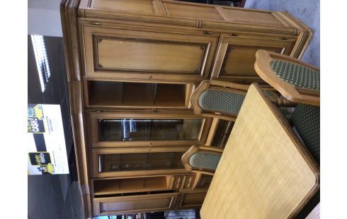 MEUBLE DE SALLE À MANGER CHENE CLAIR 8P 7T