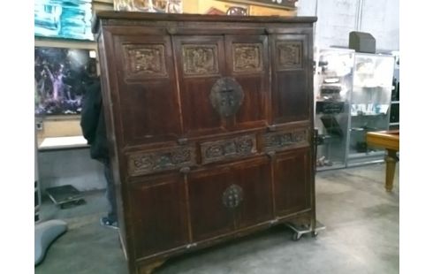 BUFFET VAISSELIER ANCIEN ASIATIQUE