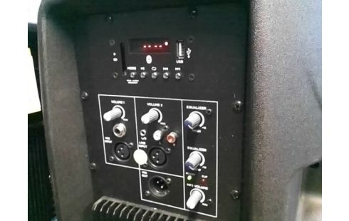 ENCEINTE GEMINI ES 12BLU BLUETOOTH AVEC HOUSSE 600W (POIGNEE DROITE CASSEE)