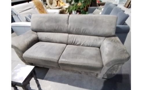 CANAPE 3P TISSU GRIS