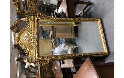 MIROIR DORÉ ANGE BEIGE