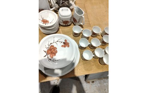 SERVICE PORCELAINE DE SOLOGNE