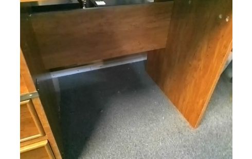 BUREAU BOIS 2T A VOLET (MANQUE 1 VOLET)