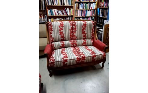 CANAPE STYLISÉ 2 PLACES BOISERIE