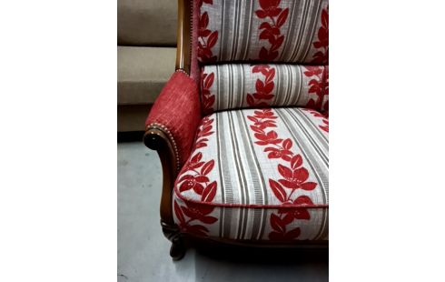 CANAPE STYLISÉ 2 PLACES BOISERIE