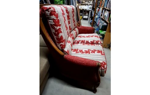 CANAPE STYLISÉ 2 PLACES BOISERIE