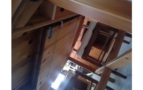 TABLE RONDE PIN IKEA VINTAGE