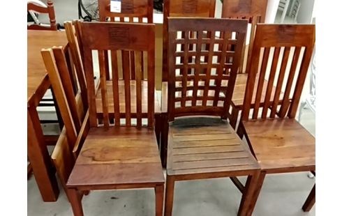 CHAISE EXTIQUE LE LOT DE 6