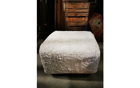 POUF IKEA BLANC