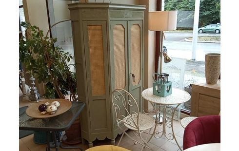 MEUBLE VERT 2 PORTES HAUT