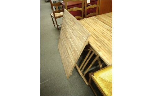 TABLE PLIANTE BAMBOU