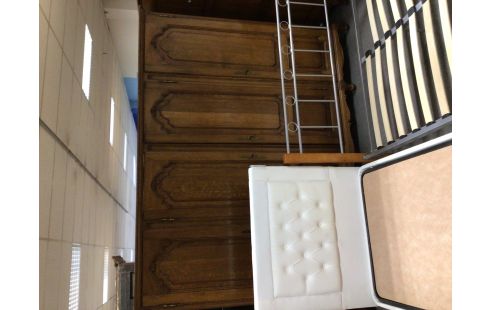 GARDE ROBES LOUIS XV 4 PORTES