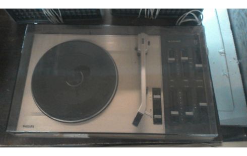 PLATINE VINYLE PHILIPS 2 HAUT PARLEUR