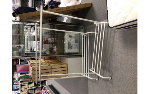 PORTANT VETEMENTS IKEA RIGGA BLANC