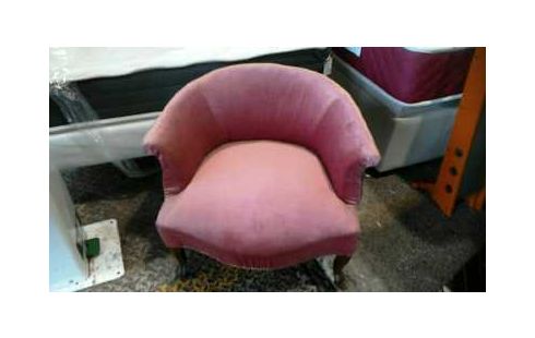 FAUTEUIL CRAPAUD ROSE
