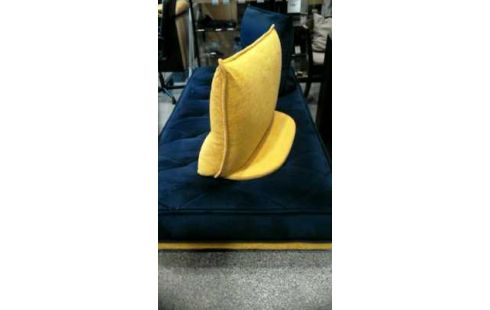 BANQUETTE STORY BLEU ET JAUNE