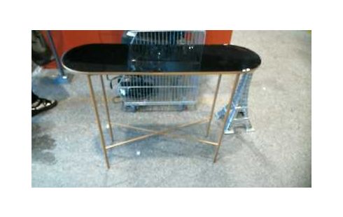 CONSOLE DOREE NOIR MAISON DU MONDE
