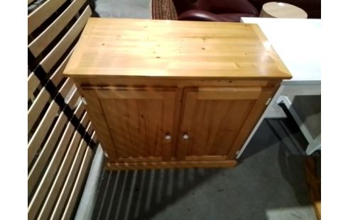 MEUBLE 2 PORTES EN PIN