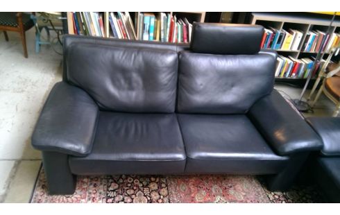 LEDEREN SALON 2X2ZIT LEDER 2HOOFDSTEUN