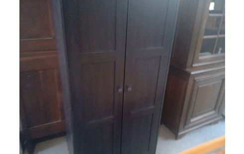 ARMOIRE PENDERIE IKEA 2 PORTES NOIRE