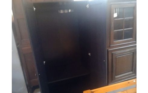 ARMOIRE PENDERIE IKEA 2 PORTES NOIRE