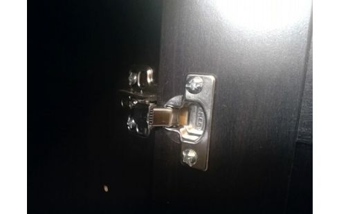 ARMOIRE PENDERIE IKEA 2 PORTES NOIRE