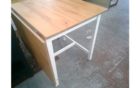 TABLE BICOLORE IKEA ABATTANT MITTZON