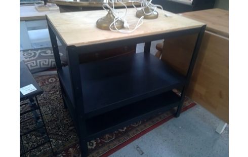 ETABLI METAL BOIS ILOT CUISINE IKEA