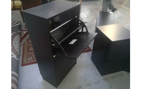 MEUBLE A CHAUSSURES NOIR IKEA BISSA