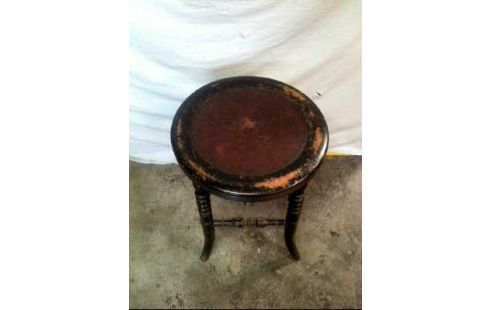 TABOURET DE PIANO NOIR