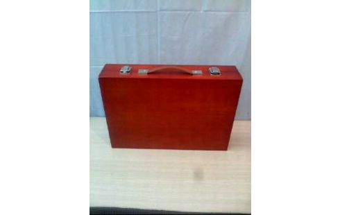 MALKOFFER <MONT MARTE> HOLZ 129-TLG.